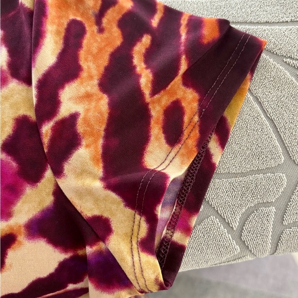 Karen Kane vintage Multicolor Tie-Dye Blouse - Picture 5 of 6